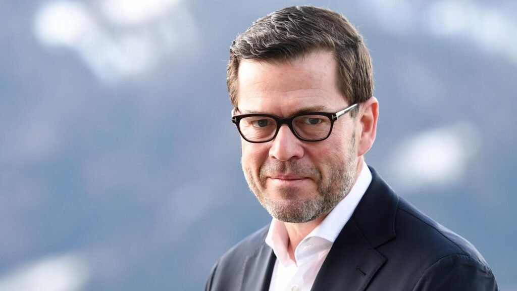 Karl-Theodor zu Guttenberg Schlaganfall